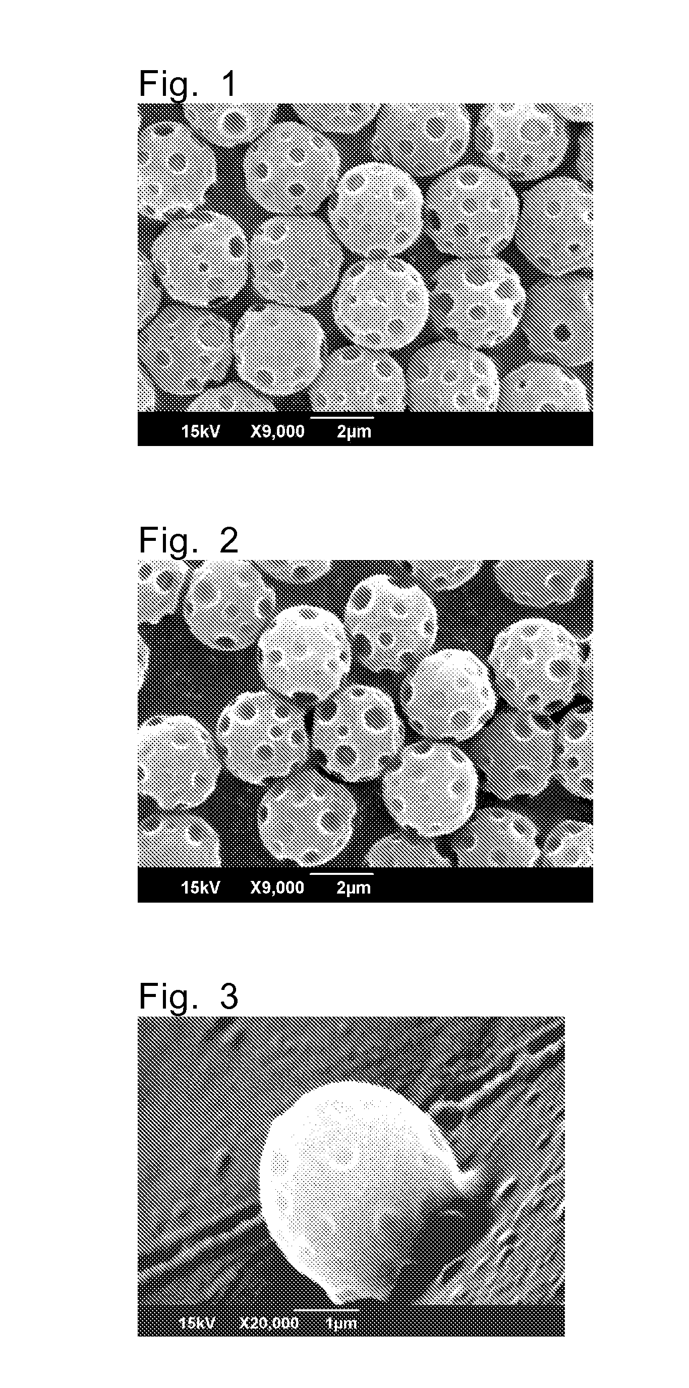 Resin particle having many recesses on the surface thereof