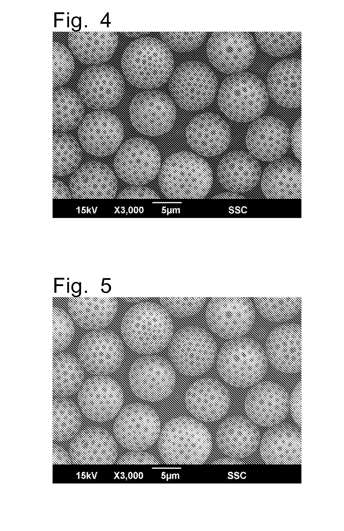 Resin particle having many recesses on the surface thereof