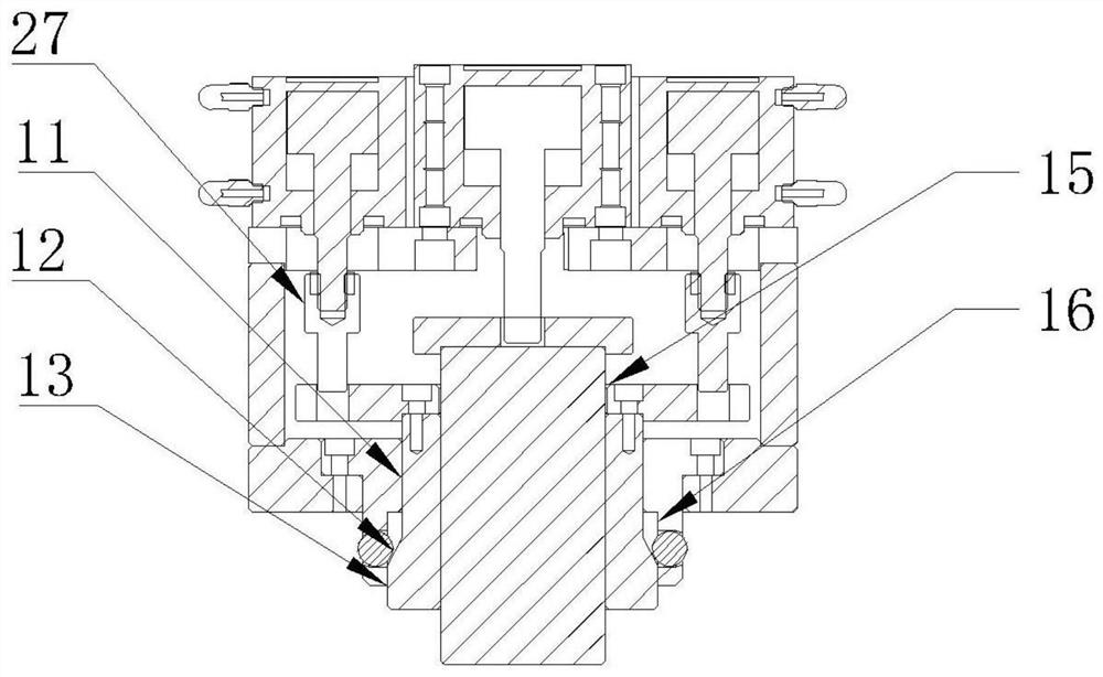 A device for grabbing and loading discs