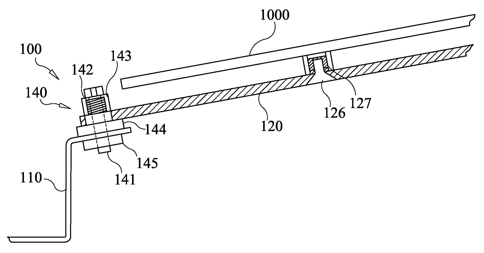 Modular solar panel mounting system