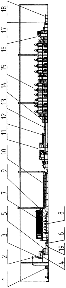 Multifunctional fry-free noodle production line and process