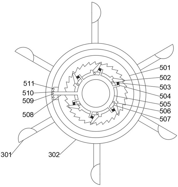 Hydroelectric generation device applied to bridge