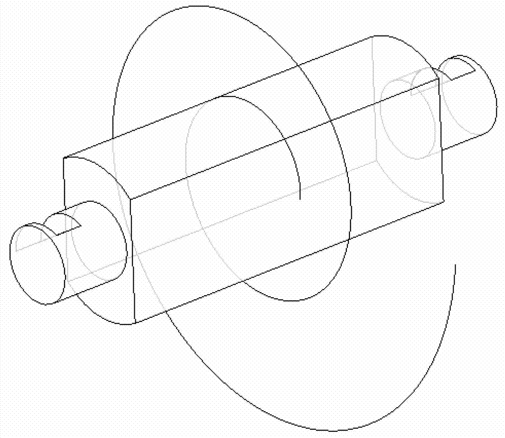 Contact backstop of logarithmic spiral profile wedge blocks