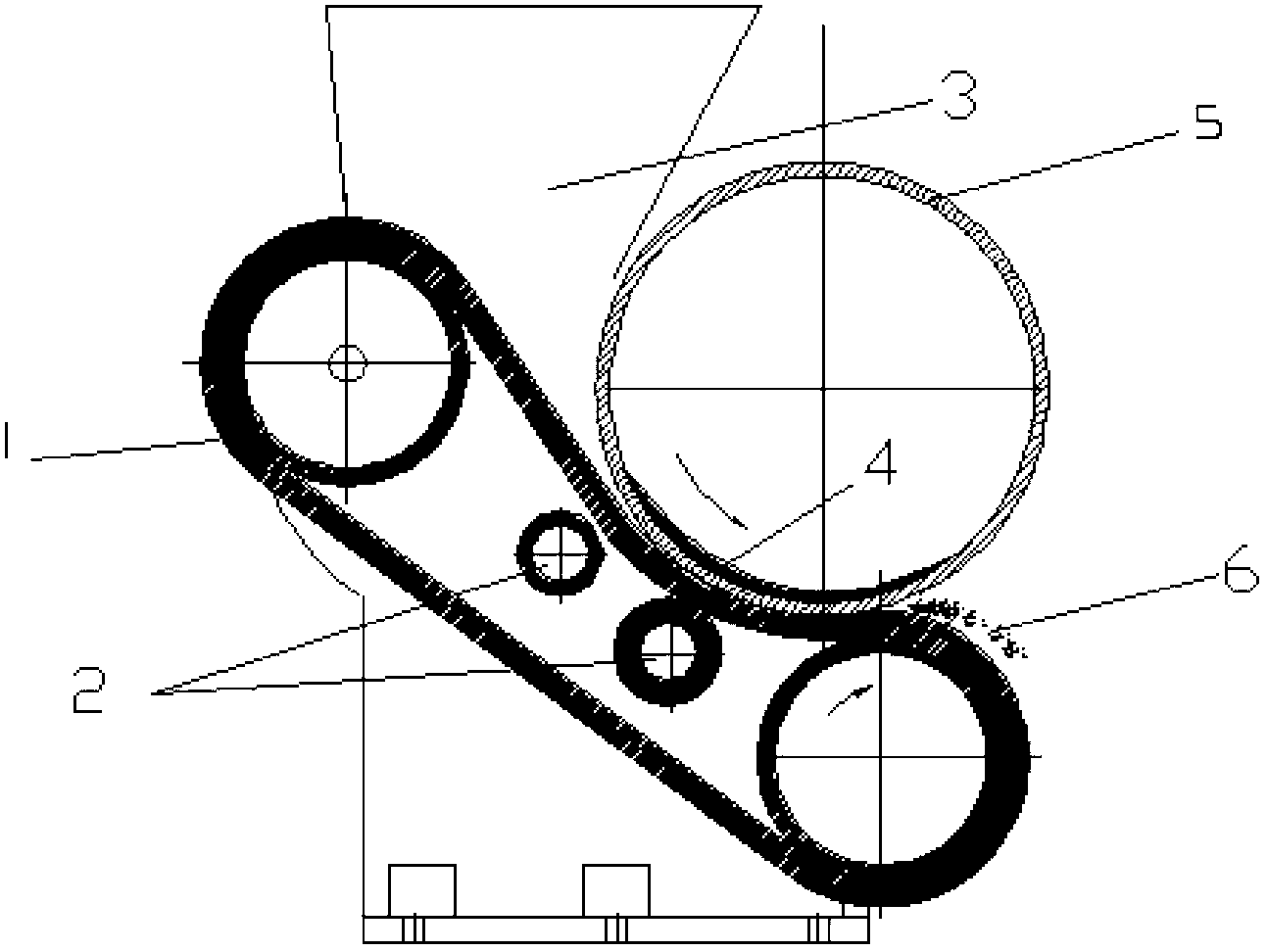 Method for mechanically separating river crab shell and meat