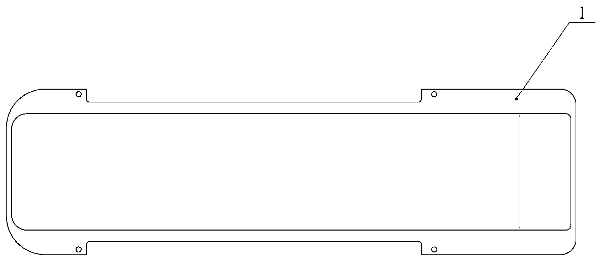 Integrated bed plate device of severe patient transfer bed