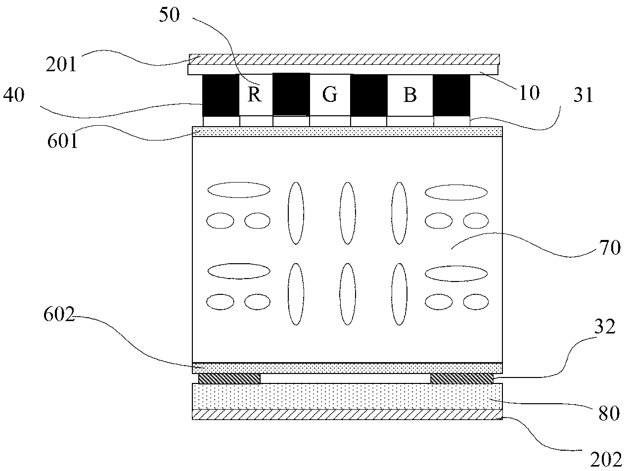 Embedded capacitive touch control display panel, display equipment, control device and control method