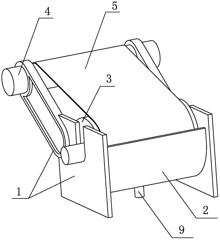 Concentrating and phosphorus removing method for excess sludge