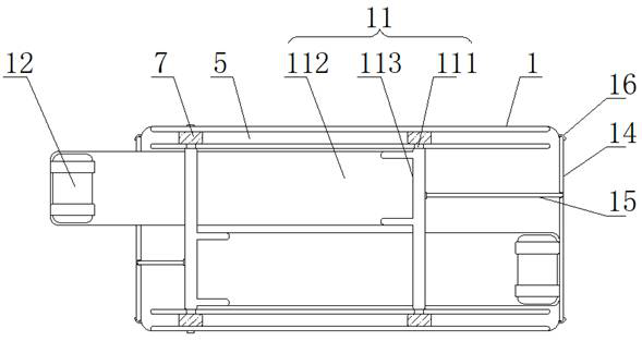 Climbing type building construction operation platform outside building