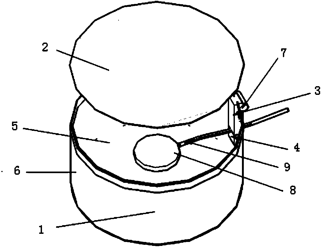 Rock-soil pressure sensor embedding device and embedding method thereof