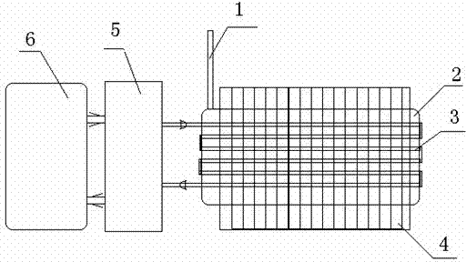 Solar water heater with heat exchange function