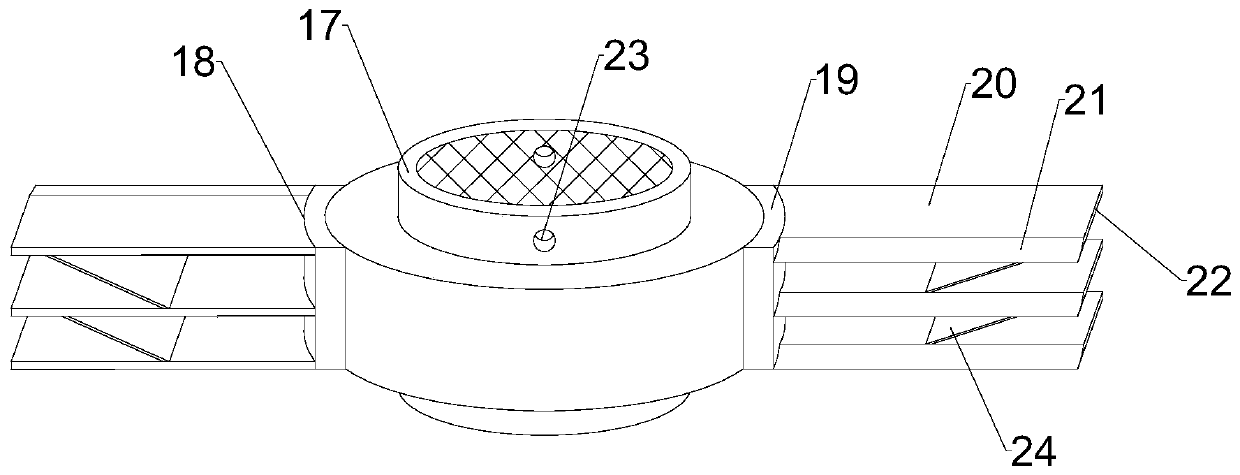 A device for crushing medicinal materials