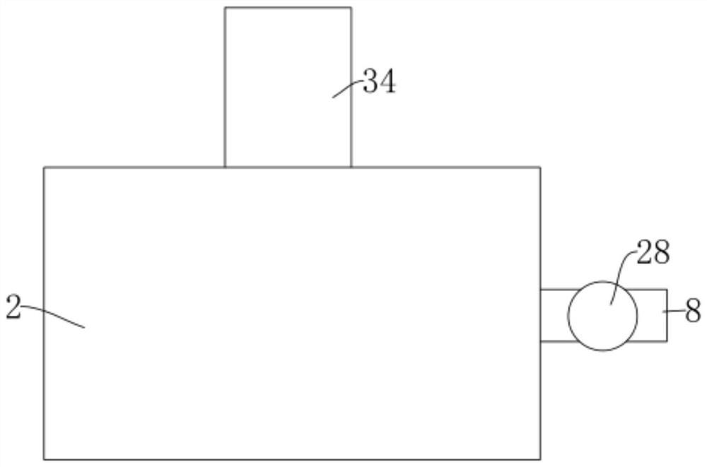 Activated carbon sampling pipe cutting device for occupational health detection