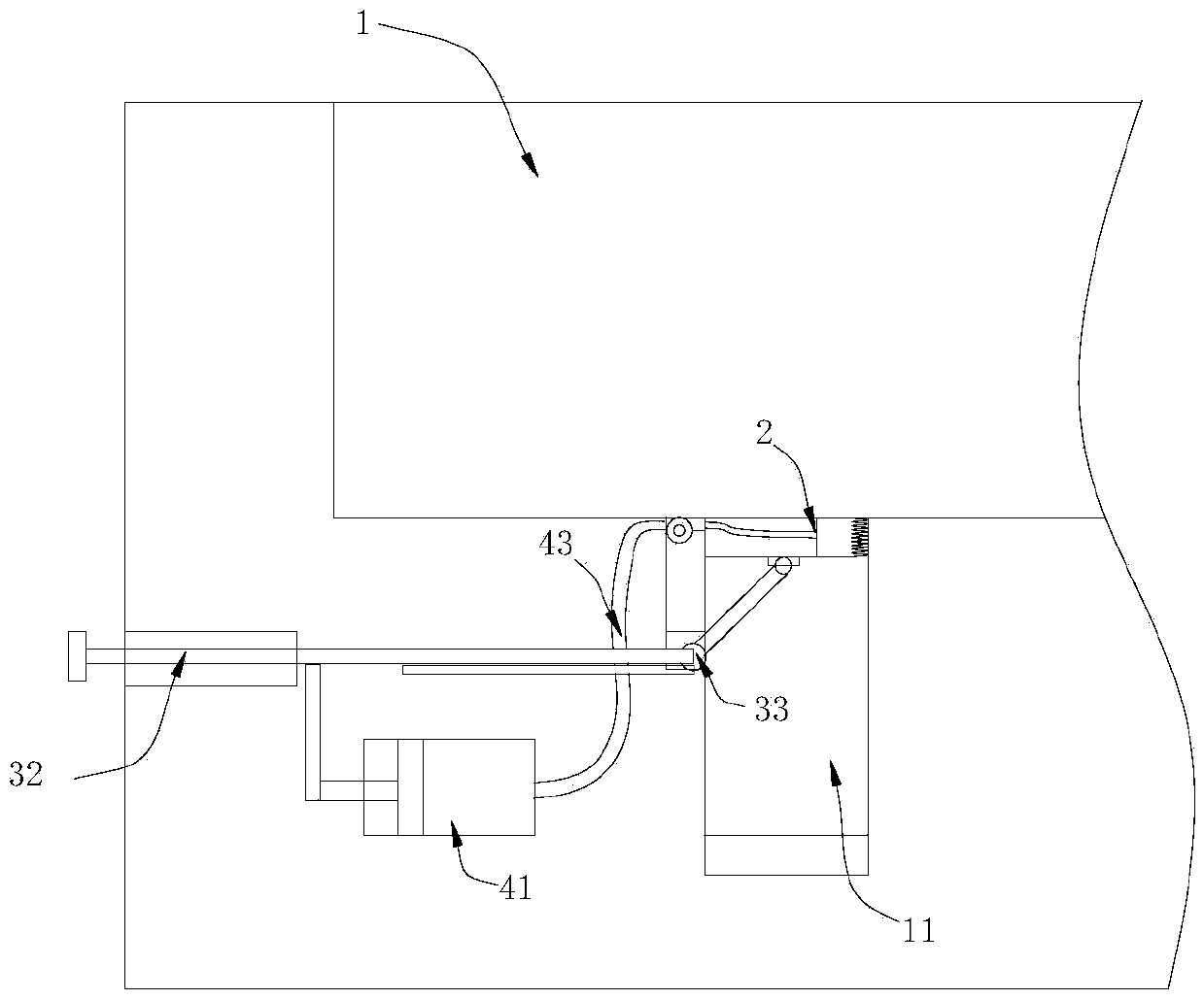 Plug structure of bathroom container