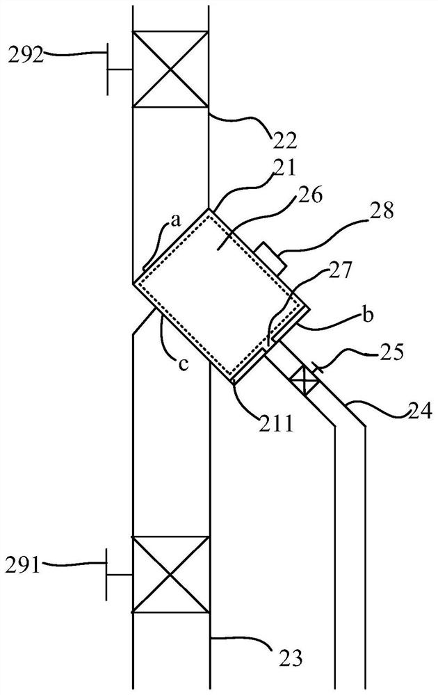 Filtering device and water cooling system