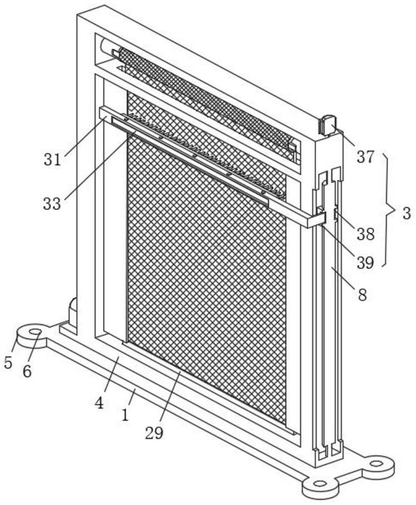 Environment-friendly combined screen capable of being repeatedly disassembled and assembled for artistic design decoration