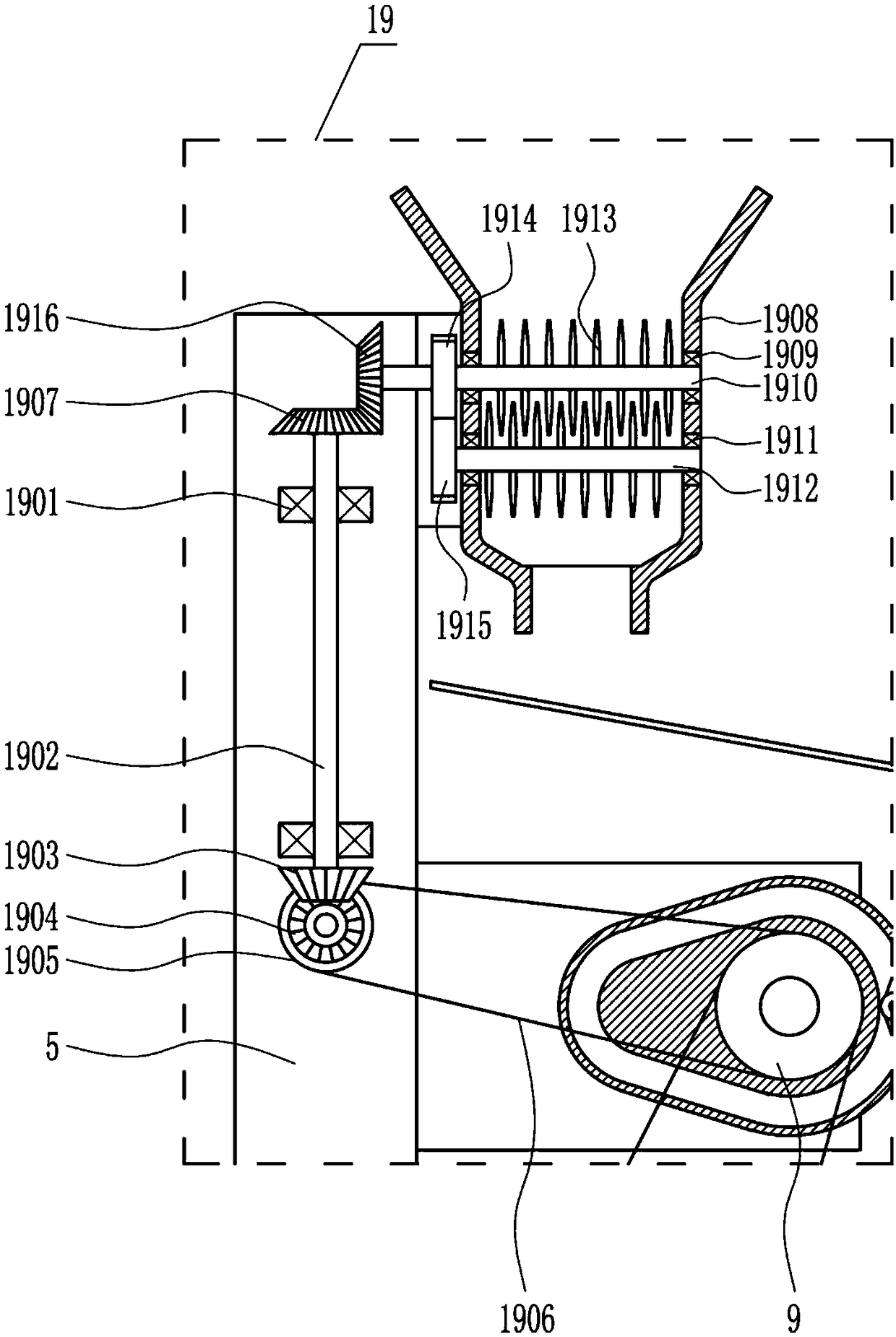 Special electric rolling mechanism for Chinese herbal medicines