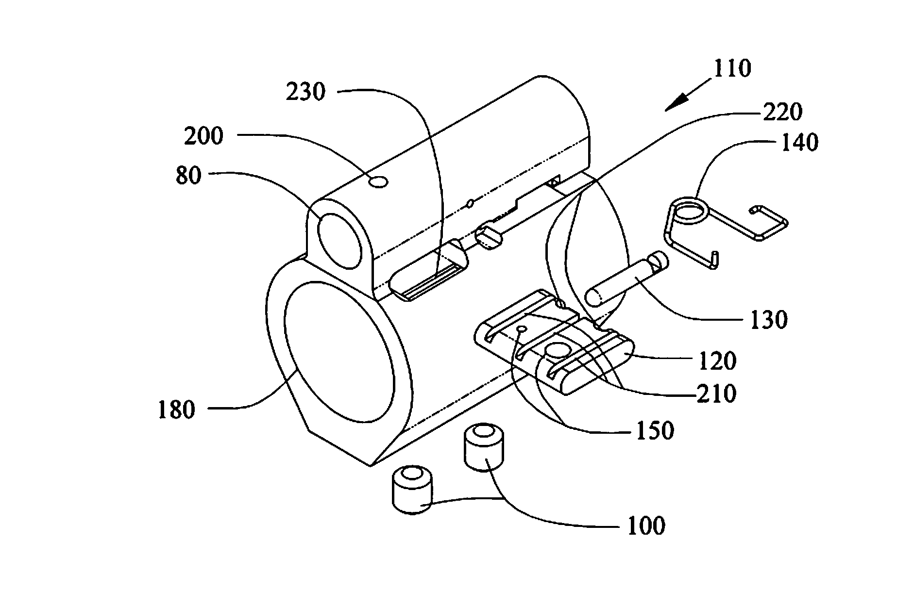 Adjustable gas block method, system and device for a gas operation firearm