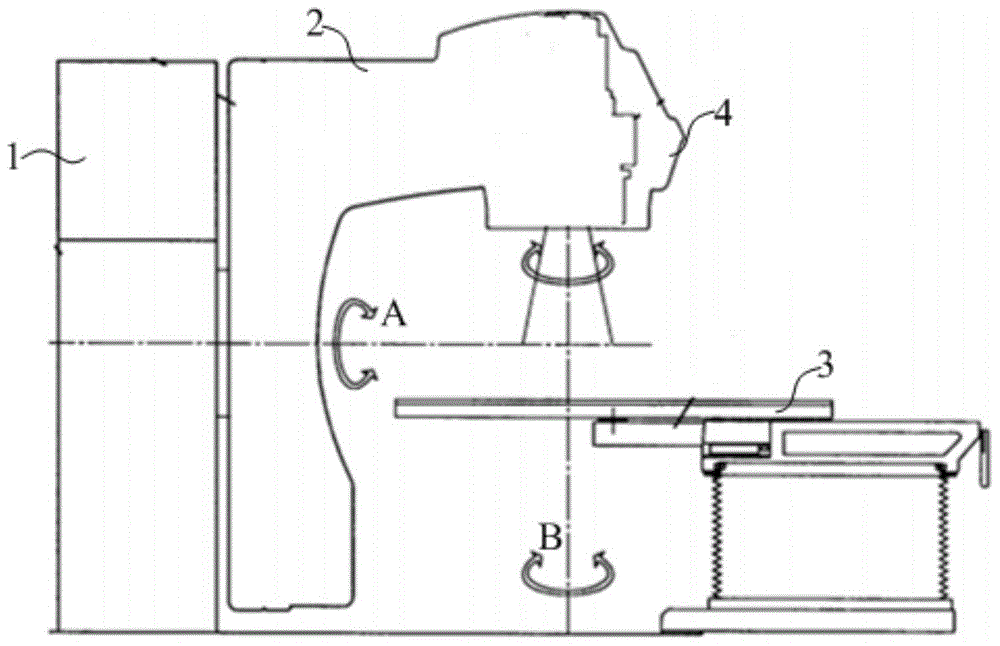 Electronic linear accelerator