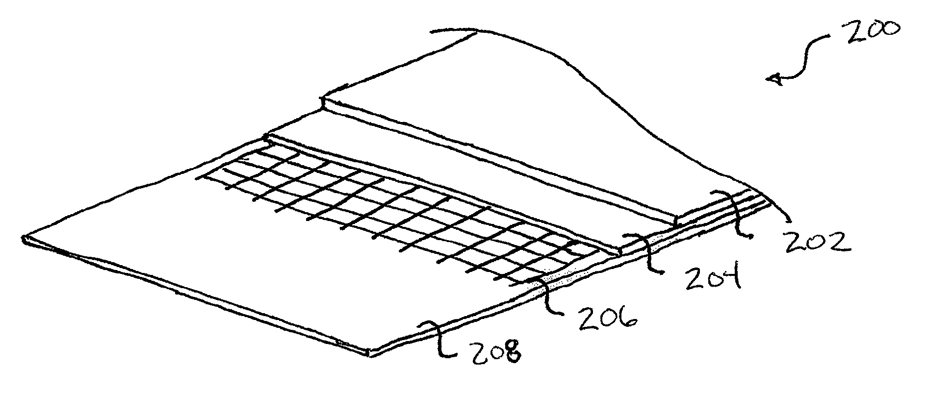 Pipe insulation product with charge dissipater