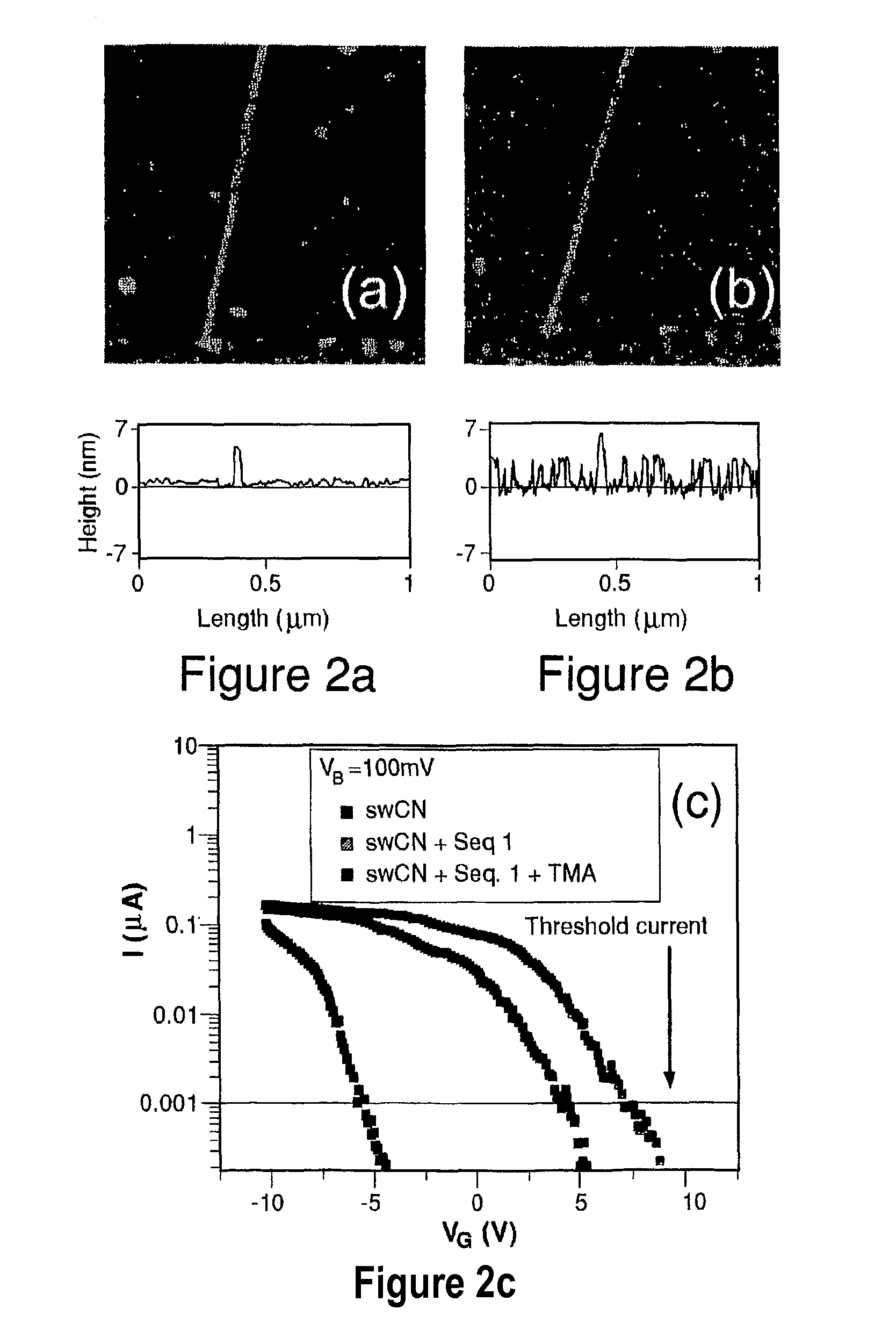 Single walled carbon nanotubes functionally adsorbed to biopolymers for use as chemical sensors