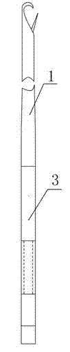 Method and device for selecting magnetic levitation driven needle