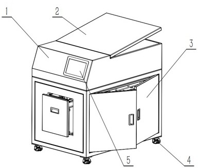 Full-automatic certificate filling printer