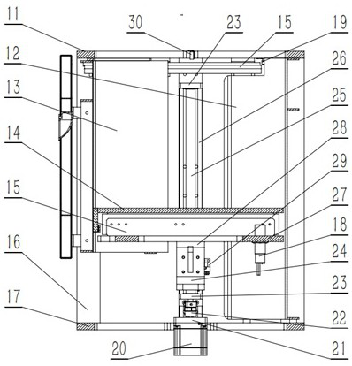 Full-automatic certificate filling printer