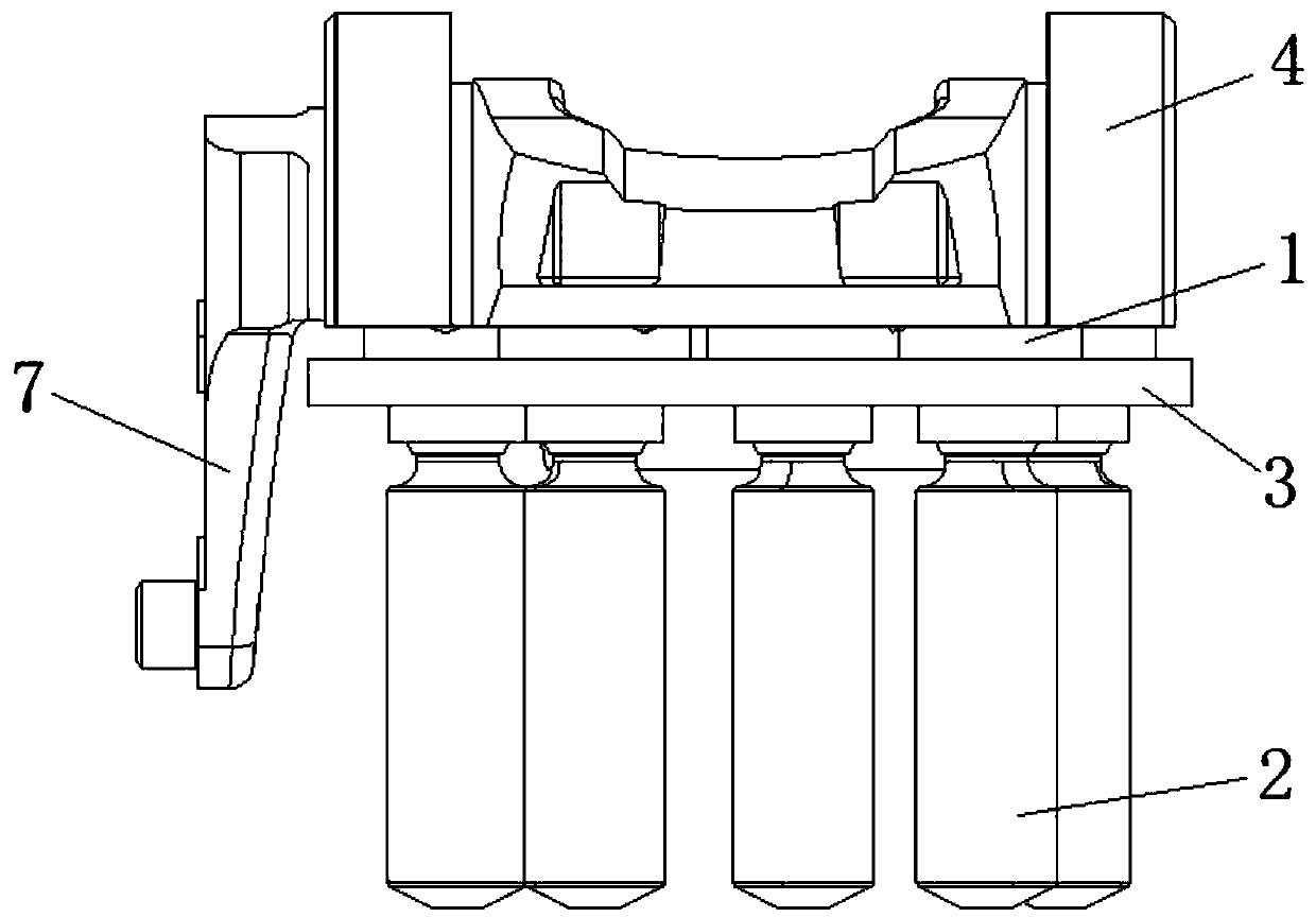 Swash plate of novel hydrostatic supporting structure