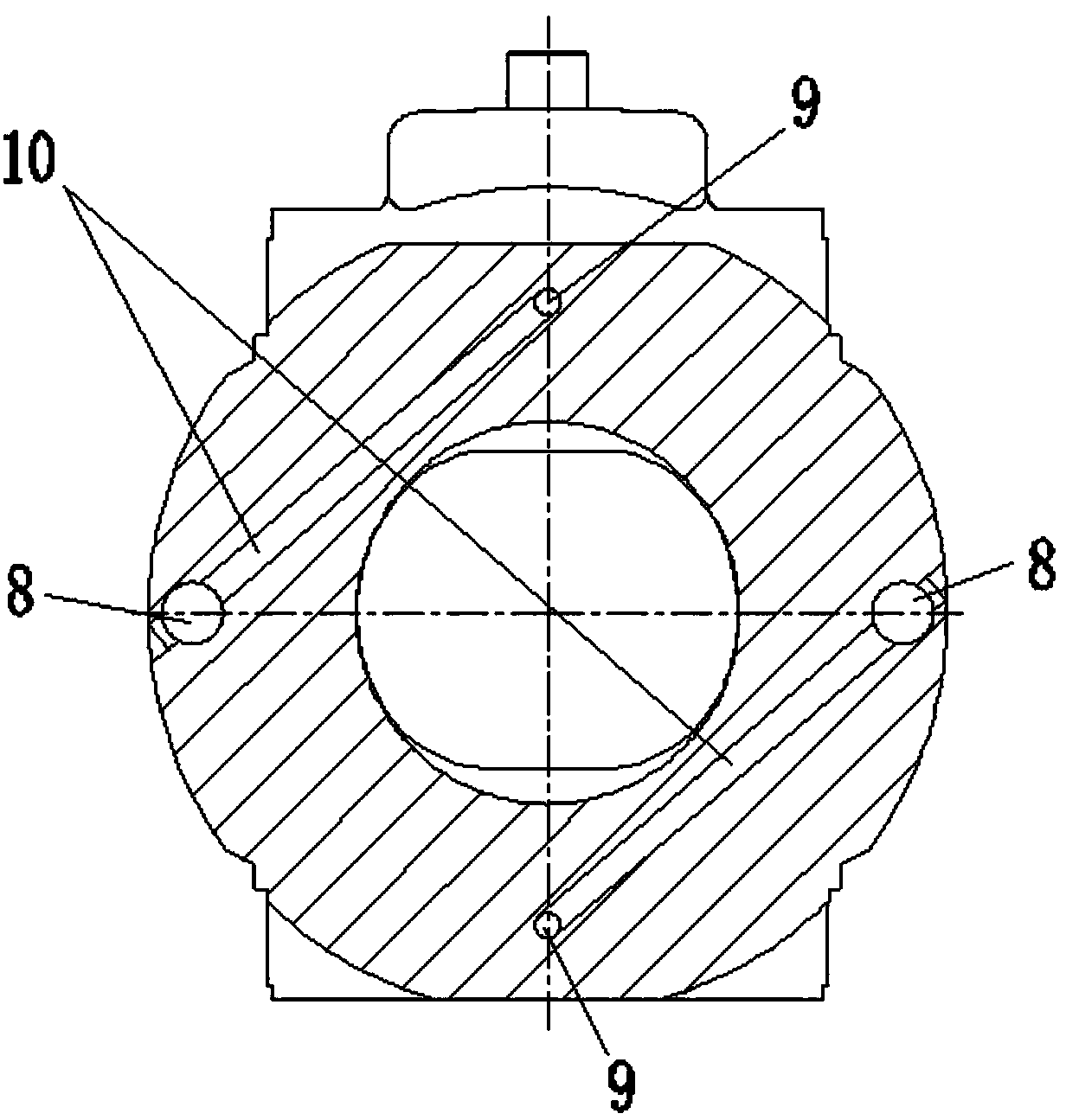 Swash plate of novel hydrostatic supporting structure