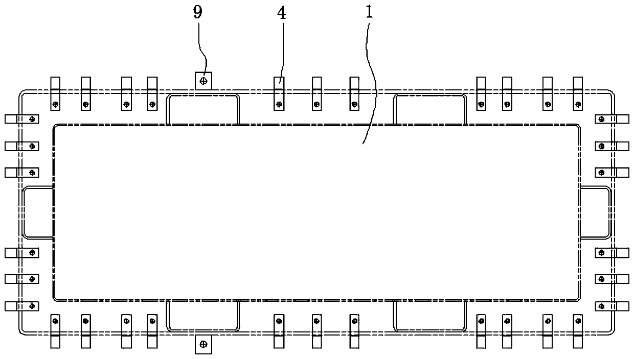 Tank edge welding structure for full-sealed transformer