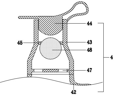 Water area rescue dry-type rescue garment