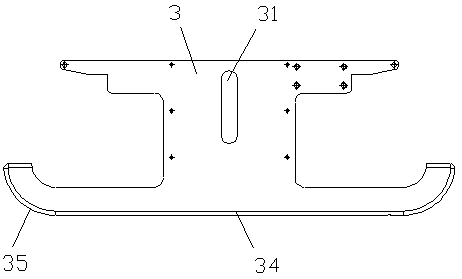 Online measuring device for outer arc arc-alignment precision of continuous casting machine