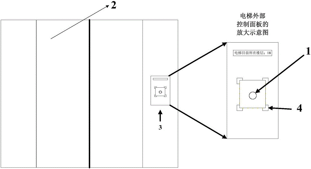 Method for controlling transport robot to autonomously enter elevator