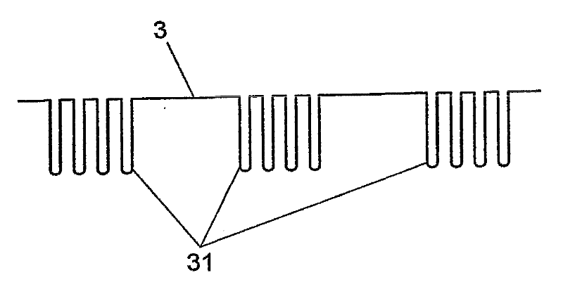 Torsion and/or tension and/or pressure textile sensor