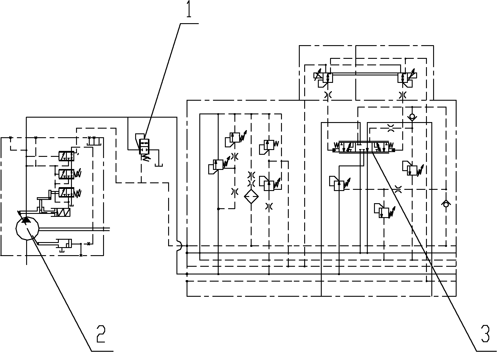 Hydraulic system of crane and shock-resistance valve thereof