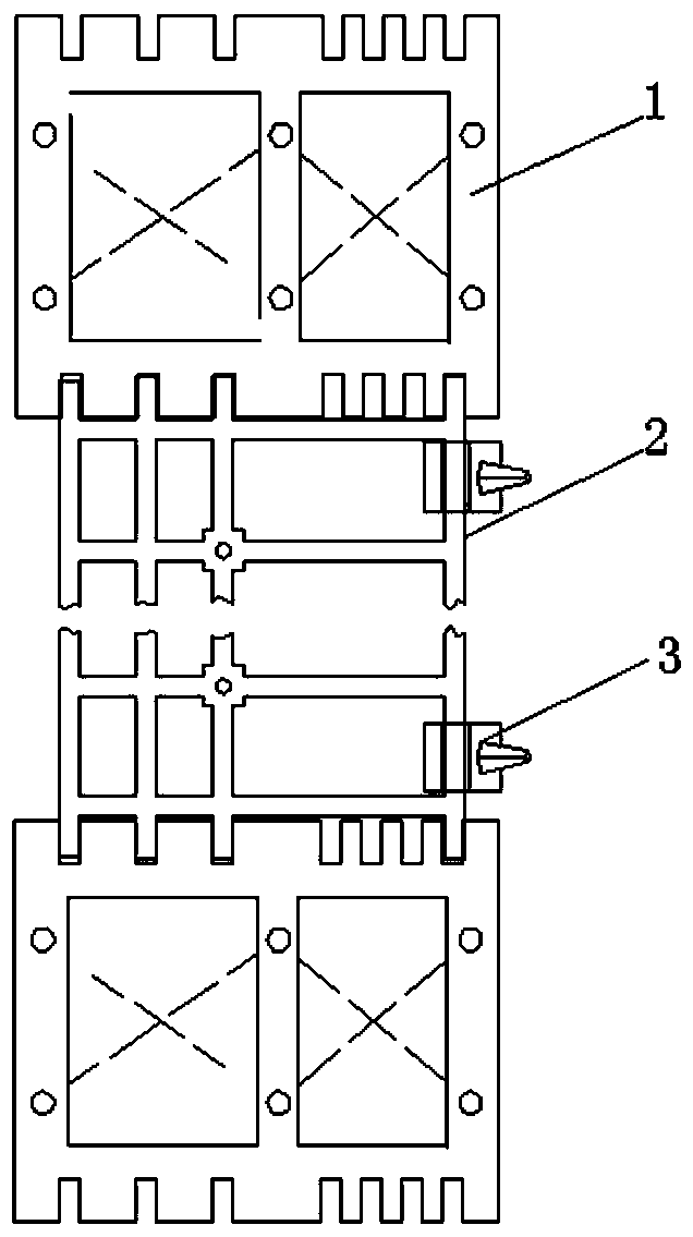 Port breakwater, offshore water-blocking dam and installation method thereof