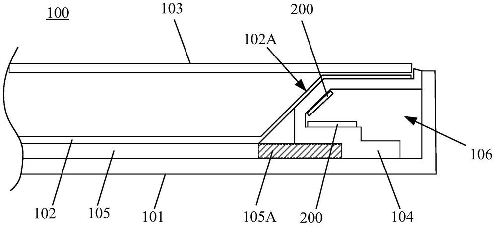 Overlapped screen display device and control method of display device