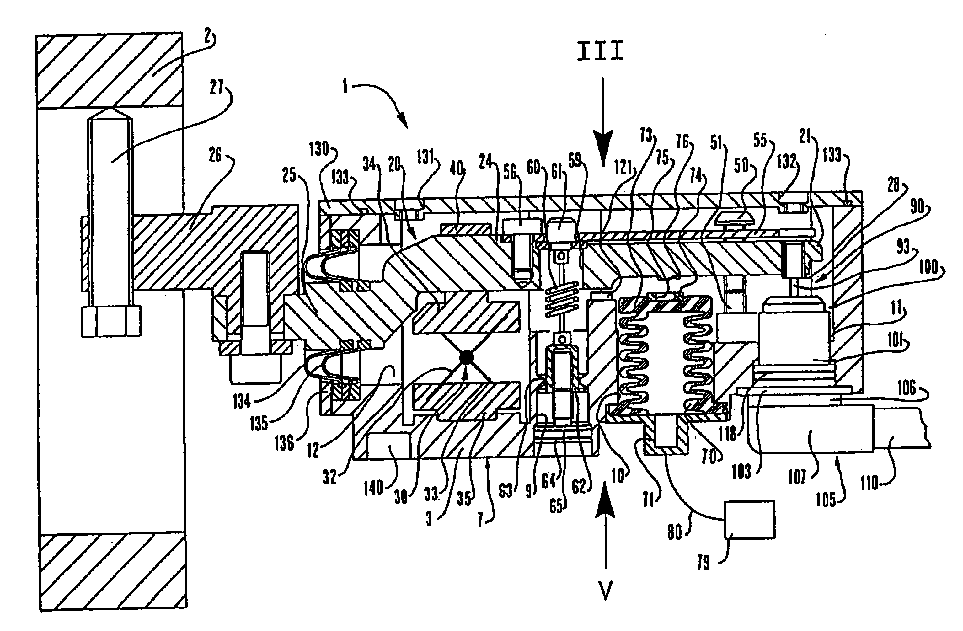 Head and apparatus for the linear dimension checking of mechanical pieces