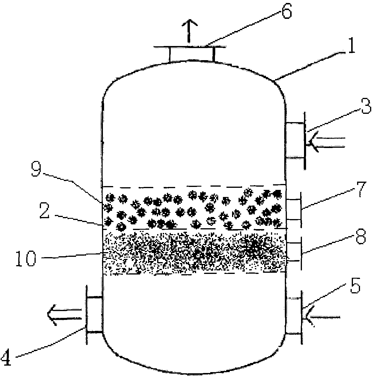 Double-layer filter material dust remover