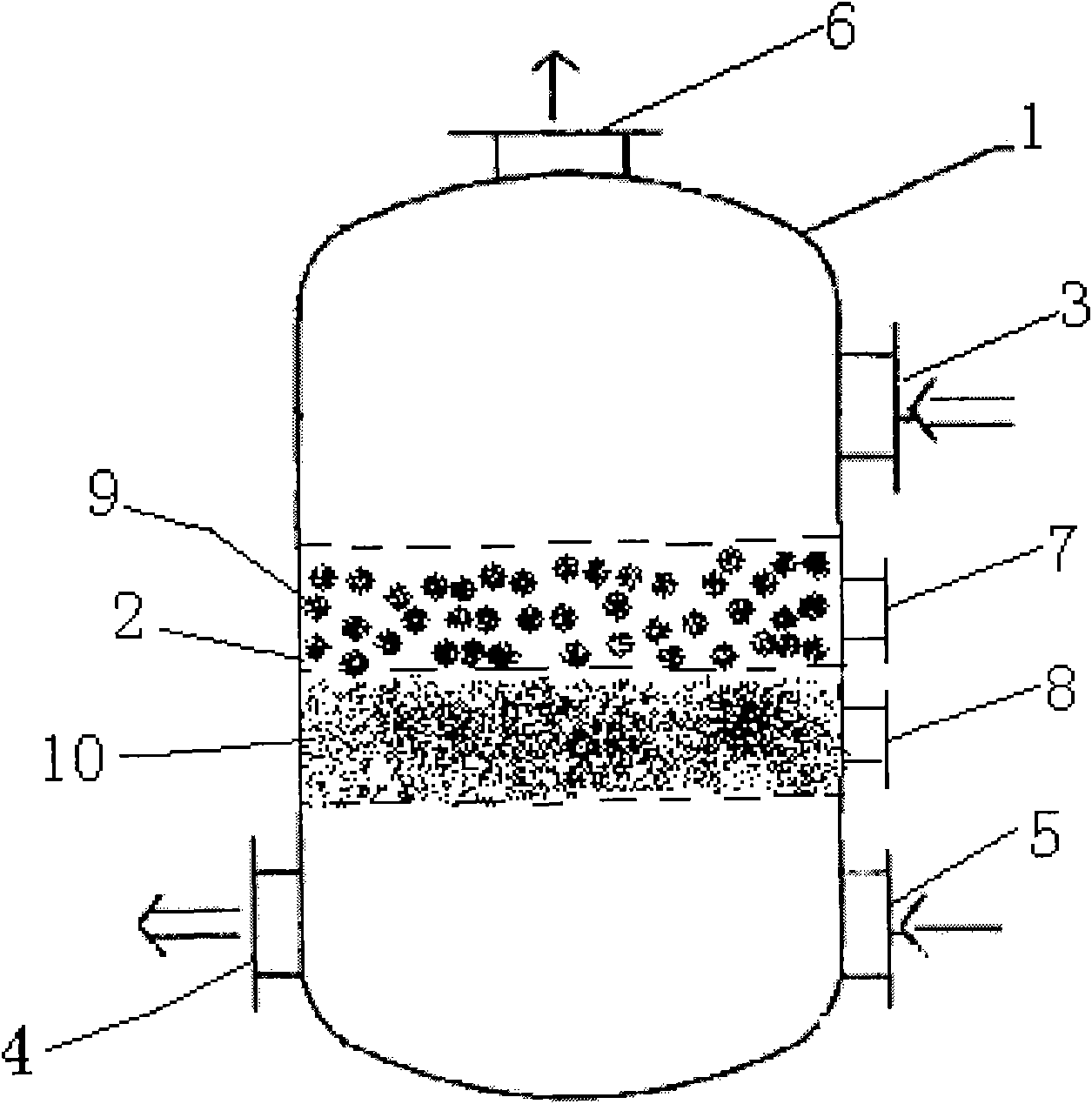 Double-layer filter material dust remover