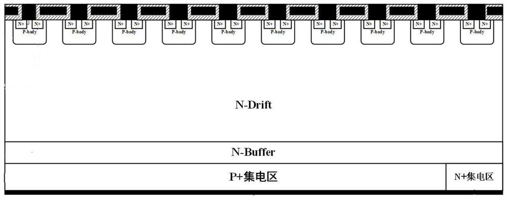 An rc-igbt device based on junction termination