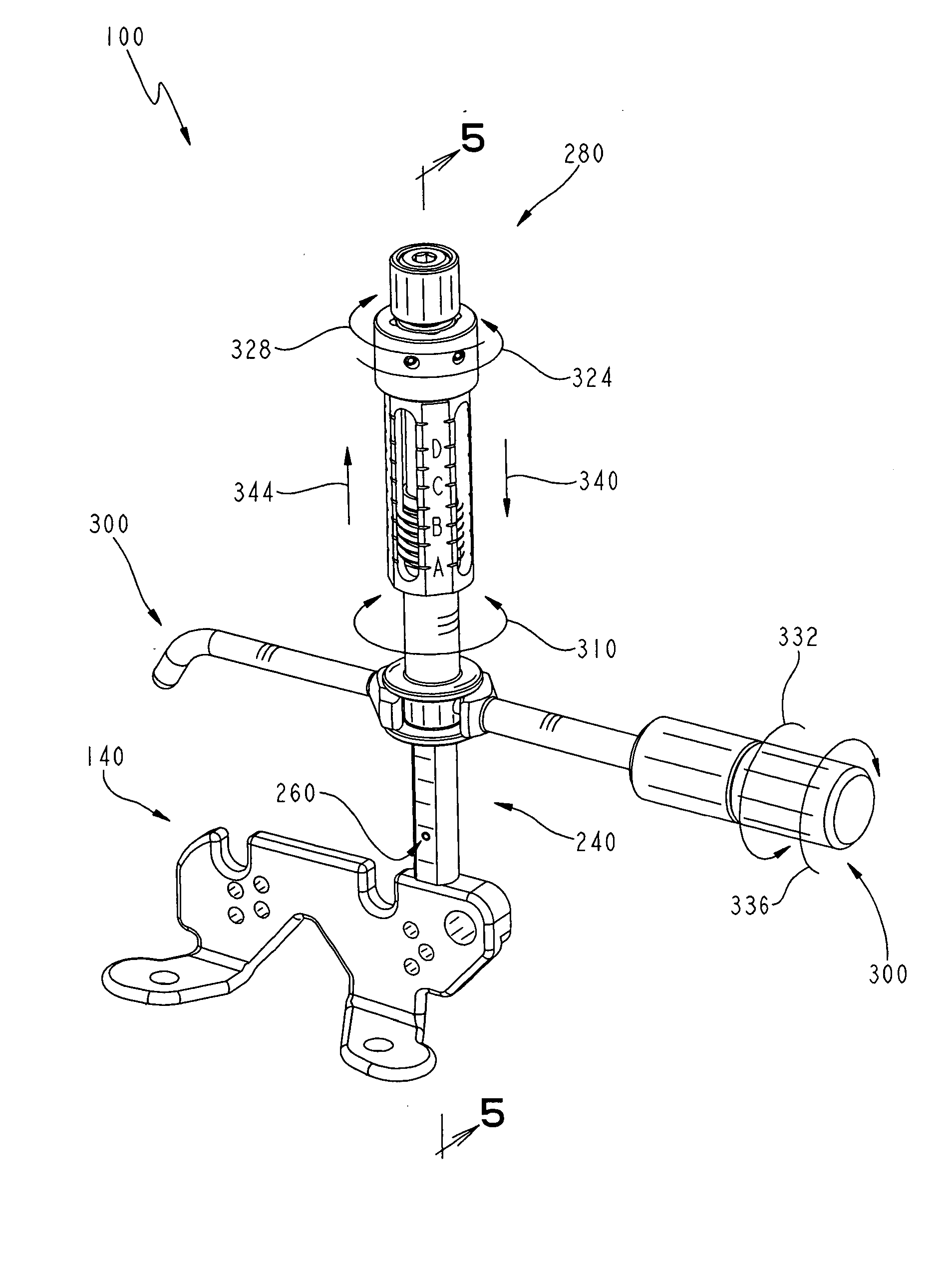 Apparatus and method for sizing a distal femur