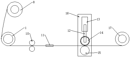 Processing method of electromagnetic shielding magnetic material