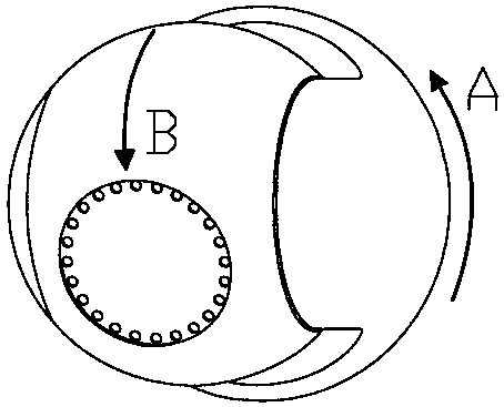 Hip circumference measuring device