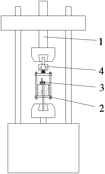 A static and dynamic bond-slip whole process curve test device and test method