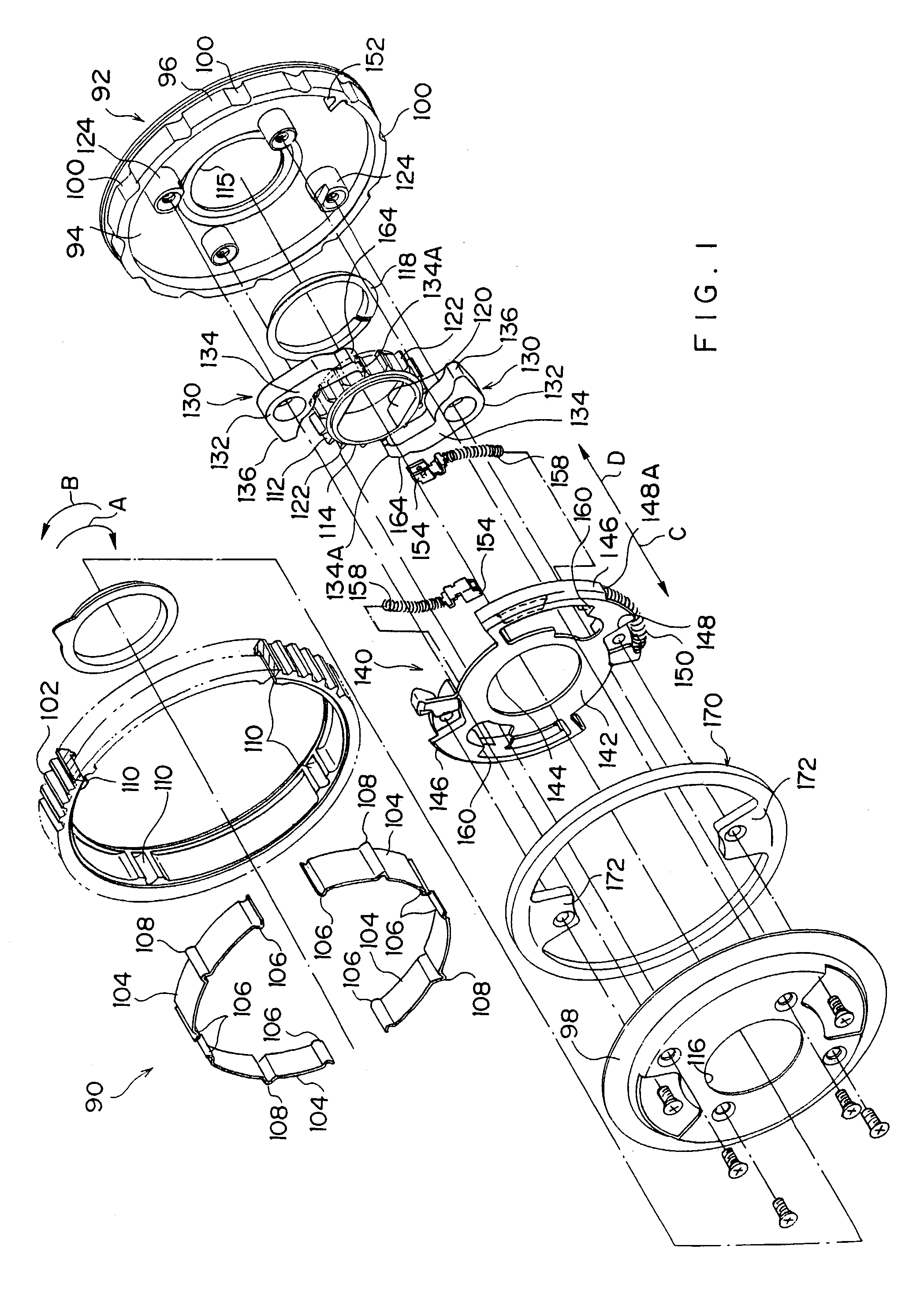 Webbing retractor