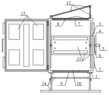 Convenient-to-adjust communication equipment sound absorption device