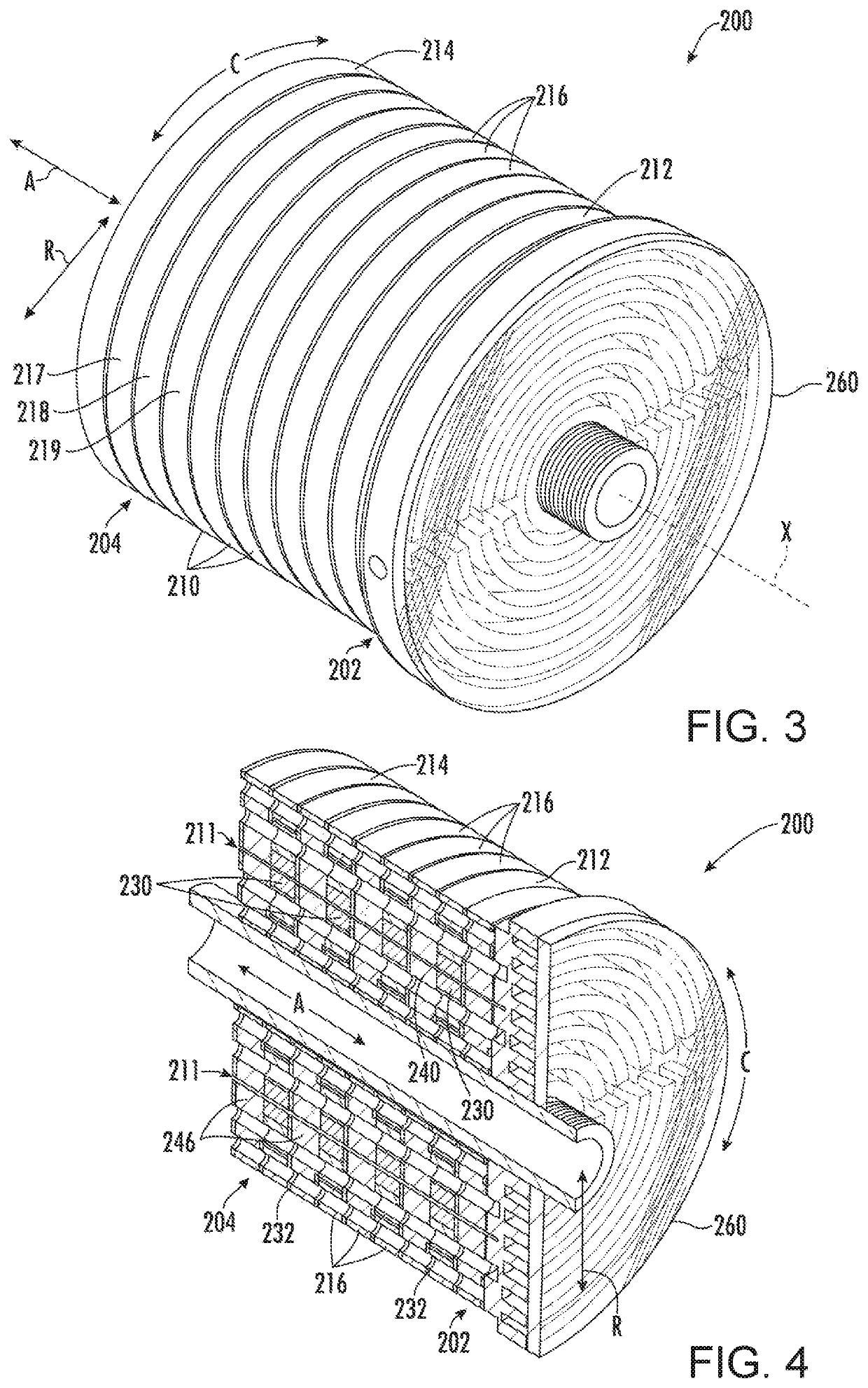 Magneto-caloric thermal diode assembly