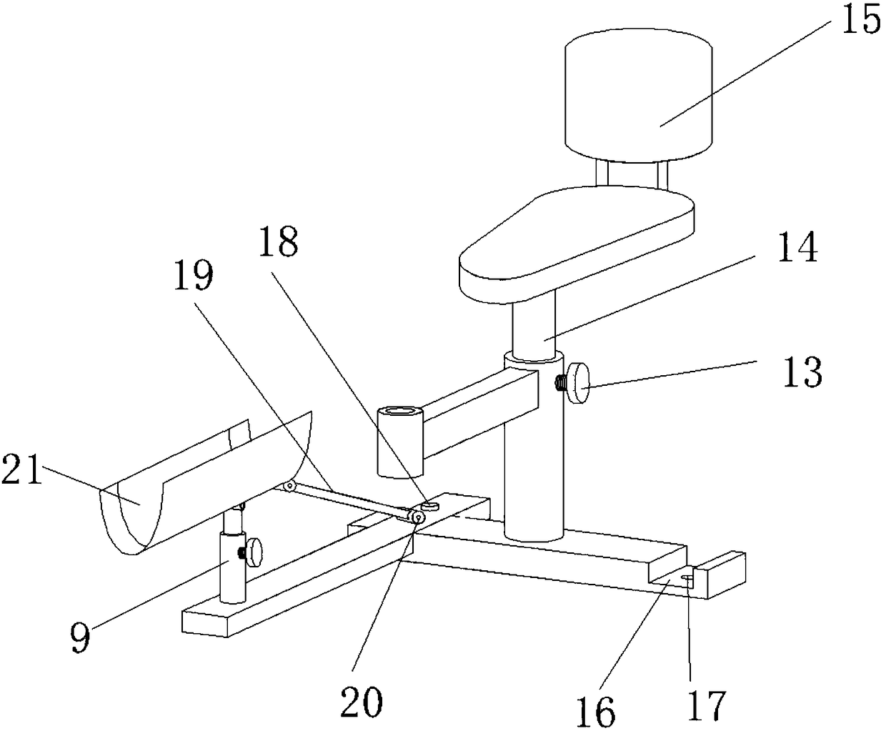 Vehicle specially used for patient with lower limbs disabled