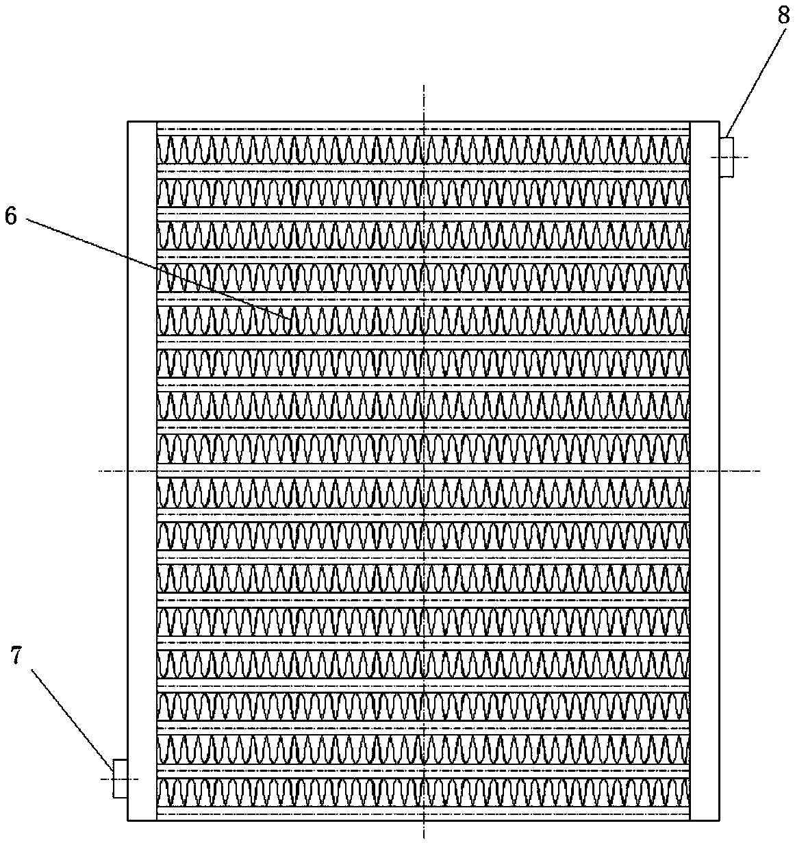 Dust removal method and system for suction air cooler and filter device